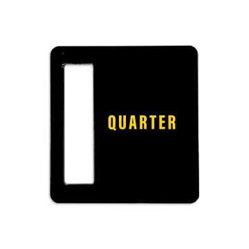 Bally Coin Door Price Plate - Quarter